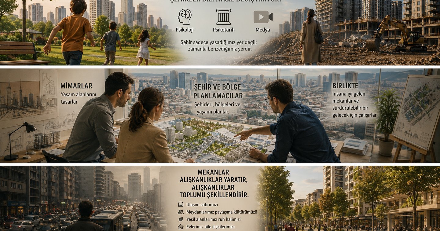 Betonun Psikolojisi: Şehirler Bizi Nasıl Değiştiriyor?